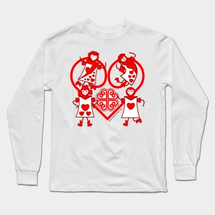 Cards Odd Numbers Long Sleeve T-Shirt